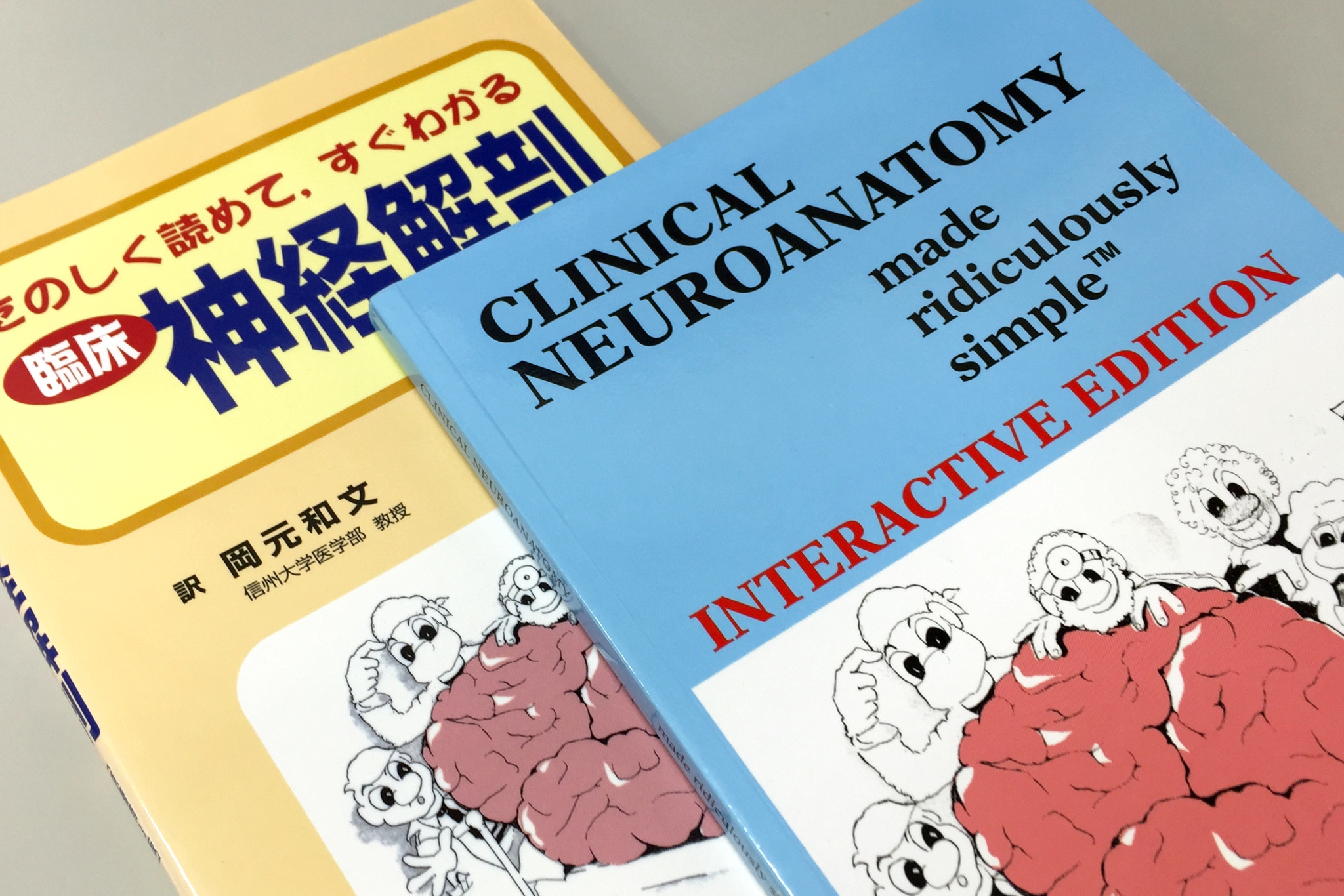 Clinical Neuroanatomy Made Ridiculously Simple とその日本語版 Anatomy