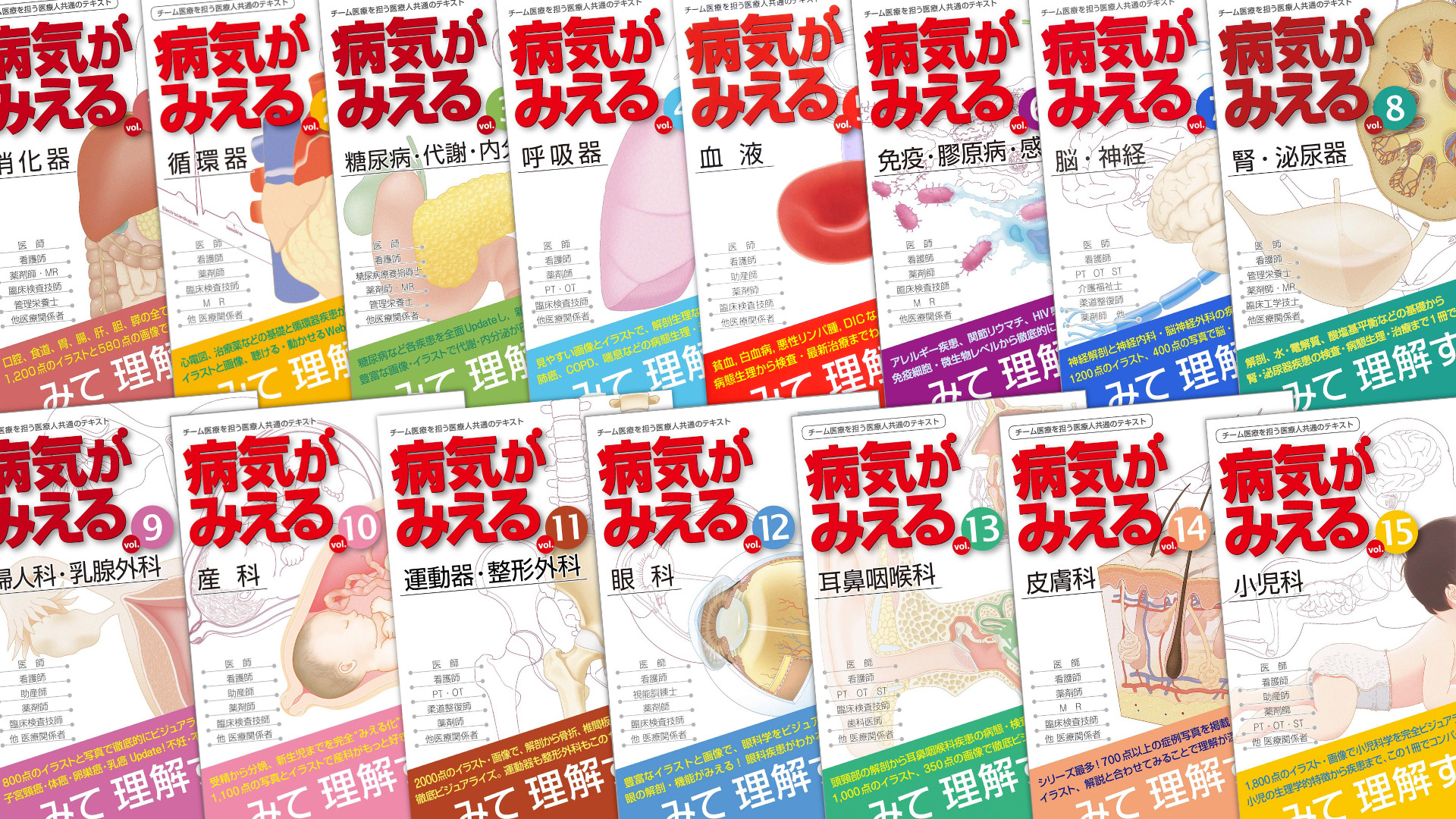 病気がみえるvol.1-15［まとめ買い］